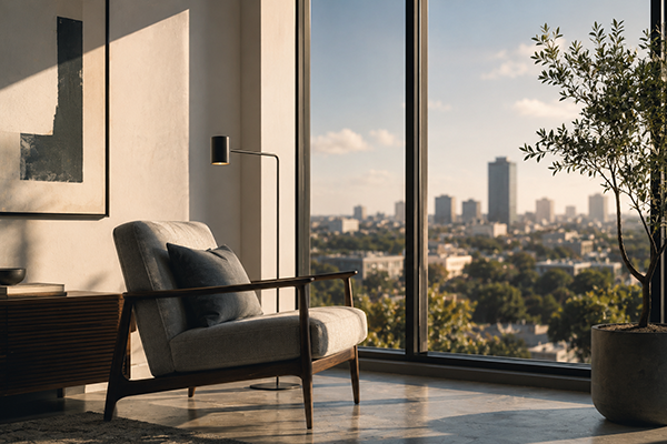 chair at window